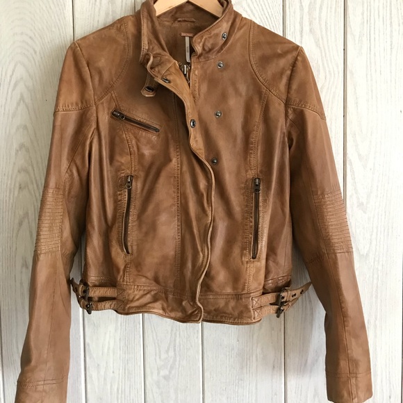 Rugged Leather Jacket 